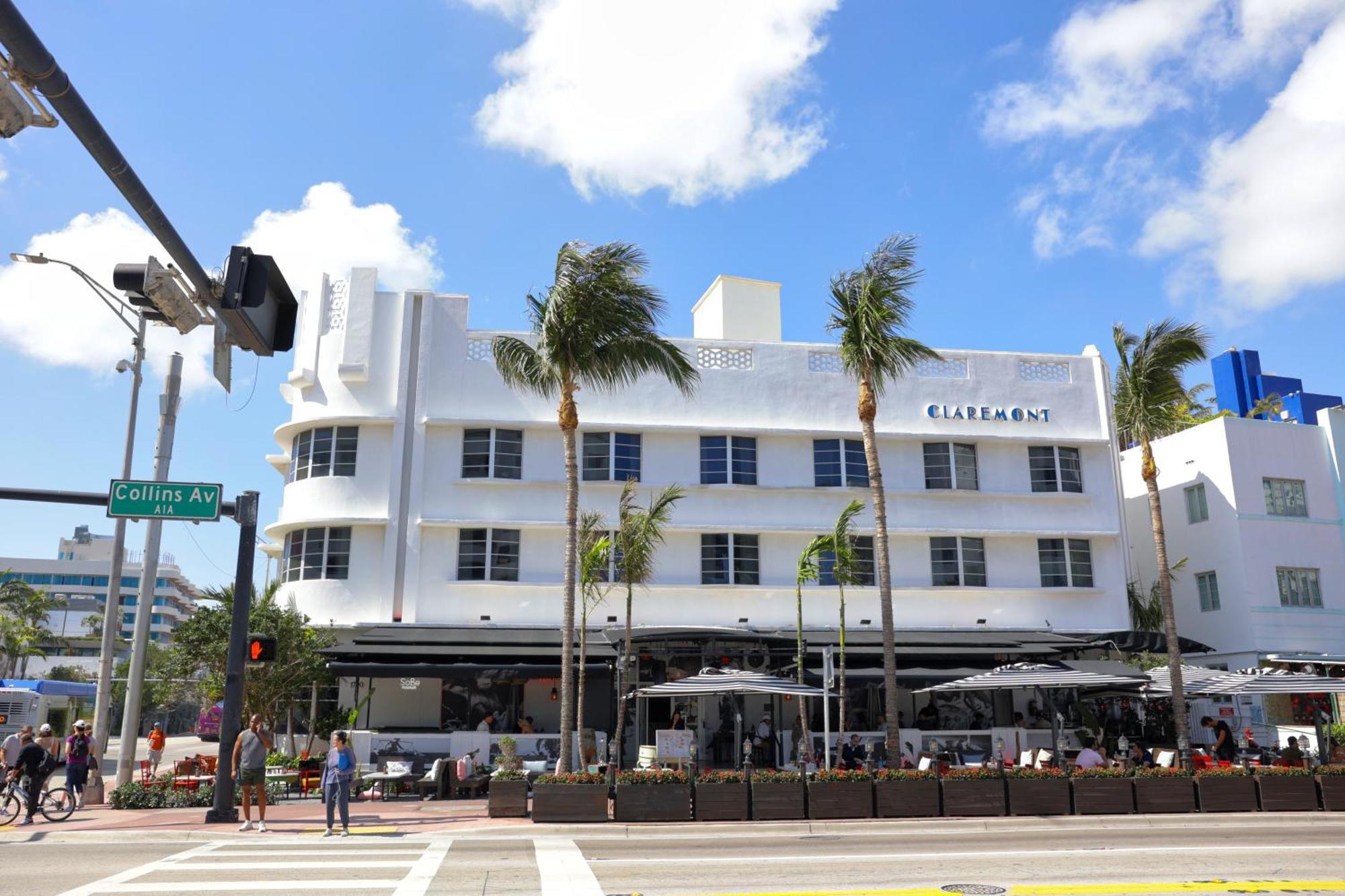 Claremont Hotel Miami Beach Bagian luar foto